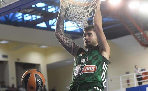 Juancho Hernangómez machaca con el Panathinaikos. Instagram