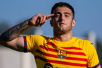 El regreso de Ángel Alarcón: apuesta por el Barça, humildad, goles y candidatura al primer equipo