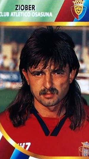 Cromo de Ziober de la colección Panini.