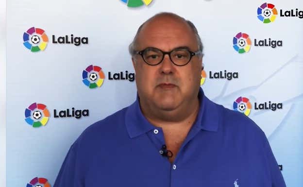 Carlos del Campo, adjunto a Javier Tebas. FACEBOOK