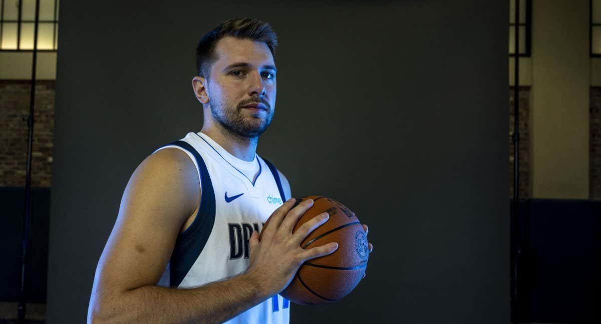 El esloveno Luka Doncic, estrella de la NBA e ídolo del Real Madrid.
