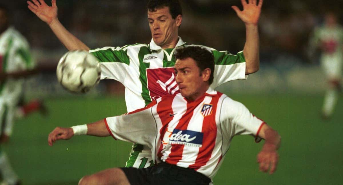 Jorge Otero, en su etapa como jugador del Atlético de Madrid. /