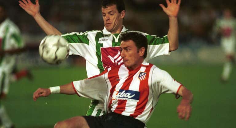 Jorge Otero, en su etapa como jugador del Atlético de Madrid.