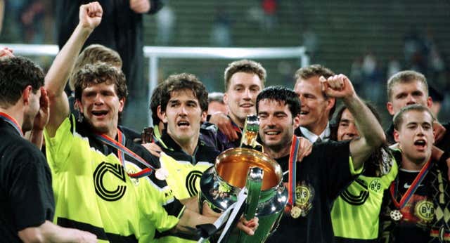 Cuántas Champions League tiene el Borussia Dortmund