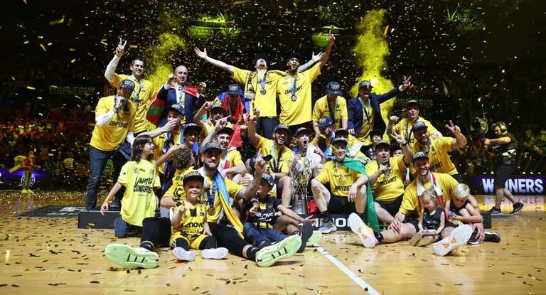 Lenovo Tenerife, campeón de la Basketball Champions League en 2017 y 2022.