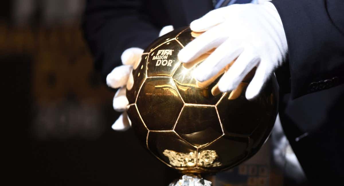 El premio del Balón de Oro./Getty
