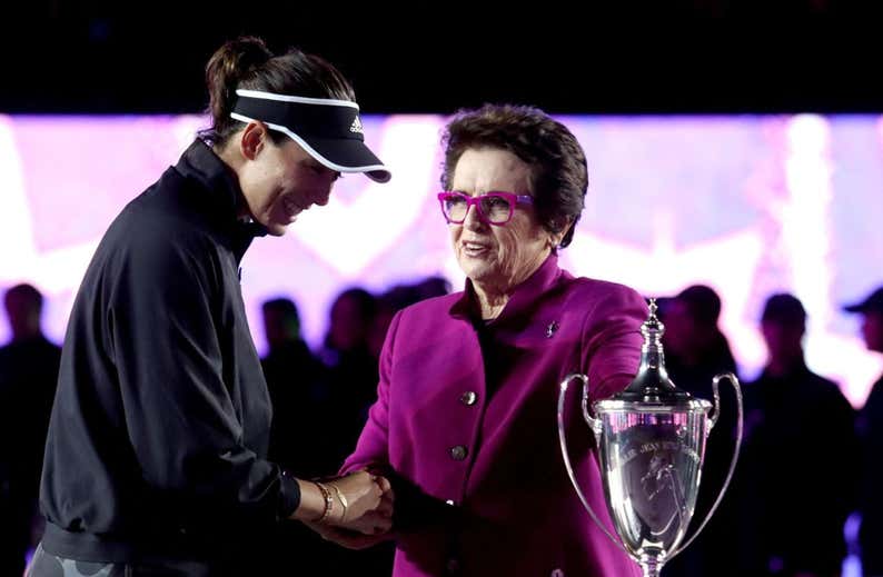 La leyenda del tenis que bendice a Muguruza: “Es bueno que se tome un tiempo”