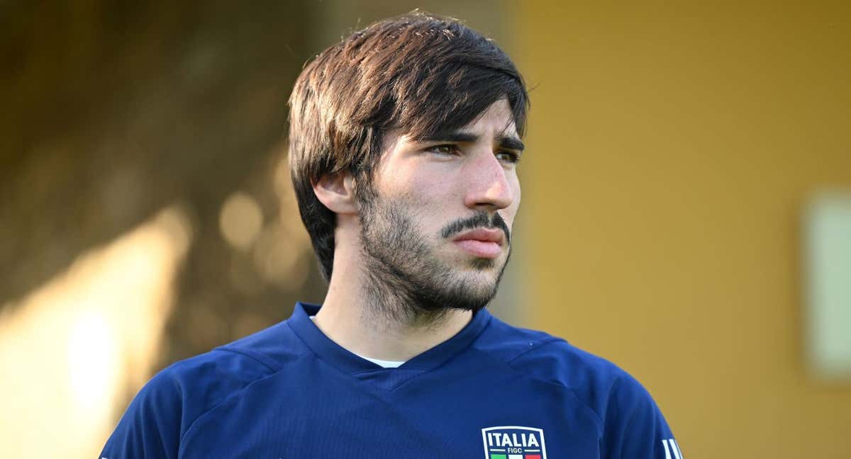 Sandro Tonali. /Getty