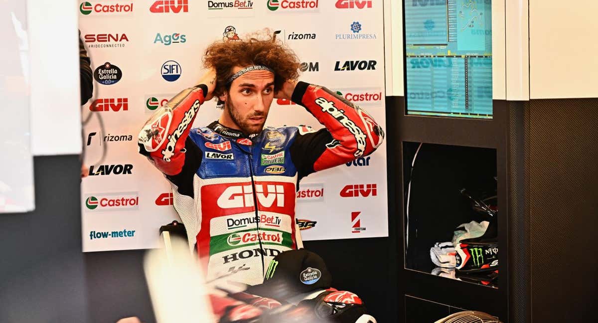Álex Rins en el GP de Australia. /AFP