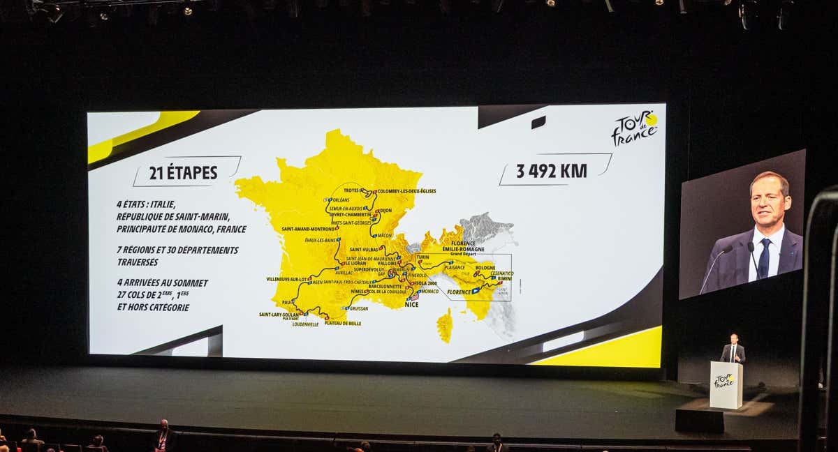 Presentación del Tour de Francia 2024./EFE