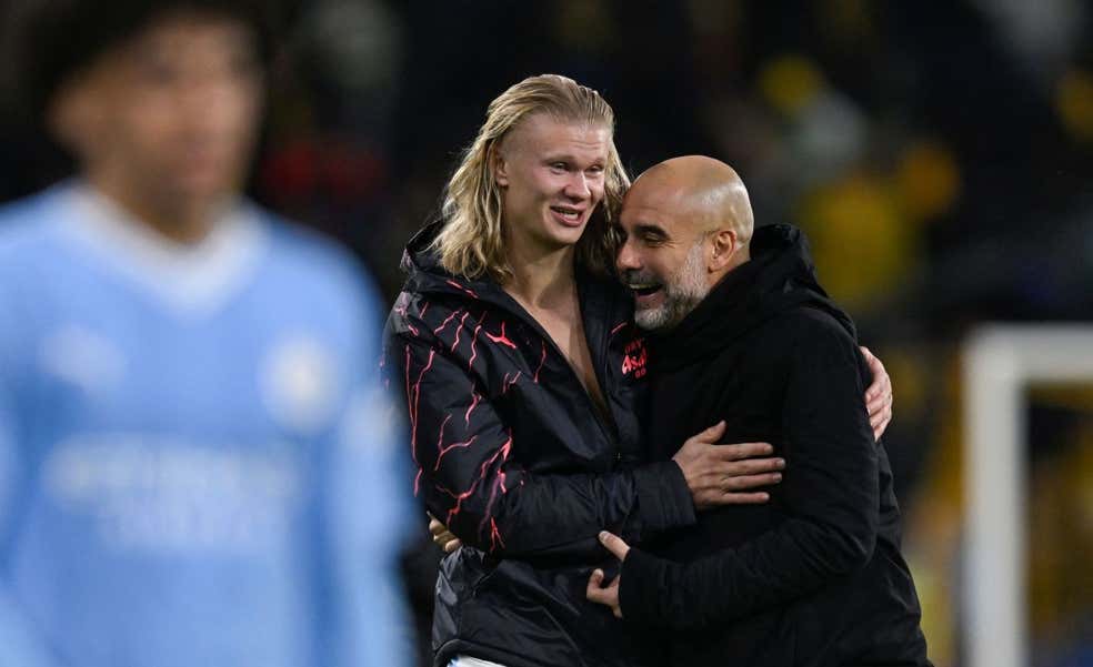 Haaland se sienta en la mesa de Messi y Mbappé; Guardiola sigue sin perder