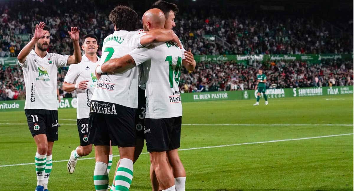 El Racing de Santander es uno de los equipos revelación de la temporada en LaLiga Hypermotion. /Racing de Santander.