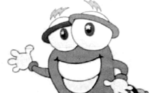 Izzy, mascota de los Juegos Olímpicos de Atlanta 1996. SUR