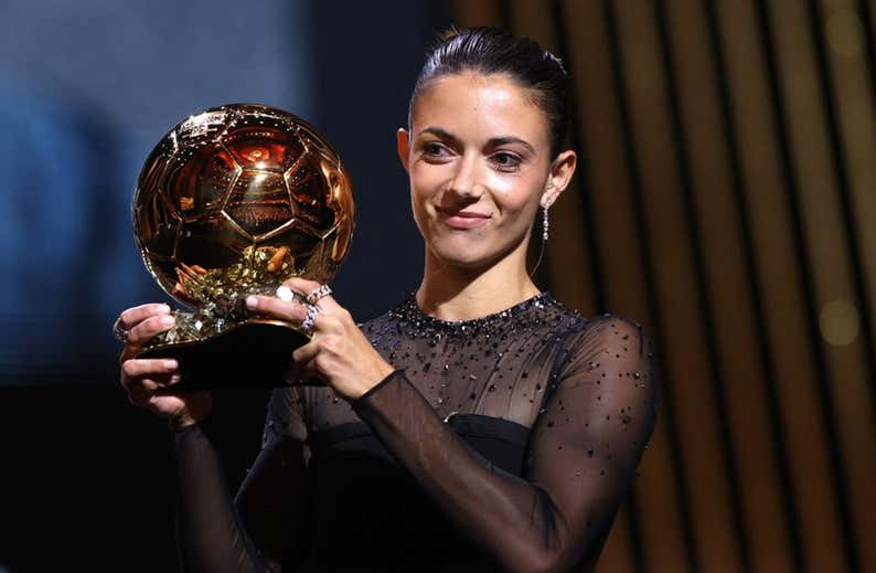 Esta es la lista de todas las ganadoras del Balón de Oro