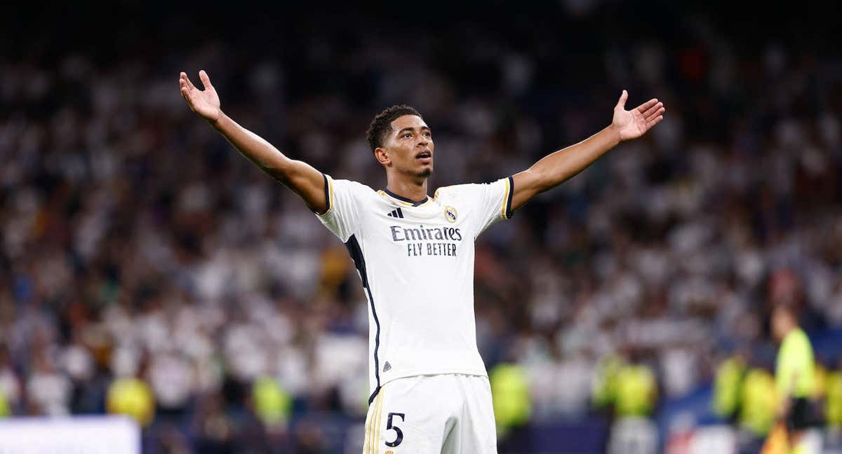 Bellingham, celebrando un gol./EFE
