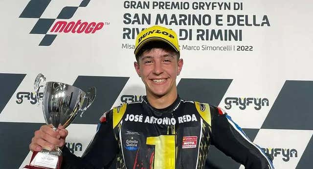 El niño que soñaba con ser Rossi destroza récords de precocidad