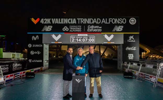 La Ciudad de las Artes y las Ciencias ha acogido la presentación del Maratón.  Maratón Valencia.