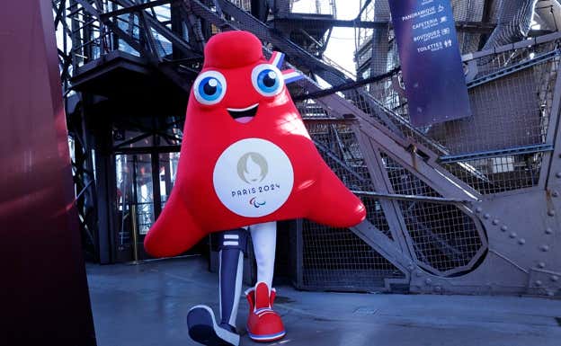 La mascota de los Juegos Olímpicos de París 2024. Getty