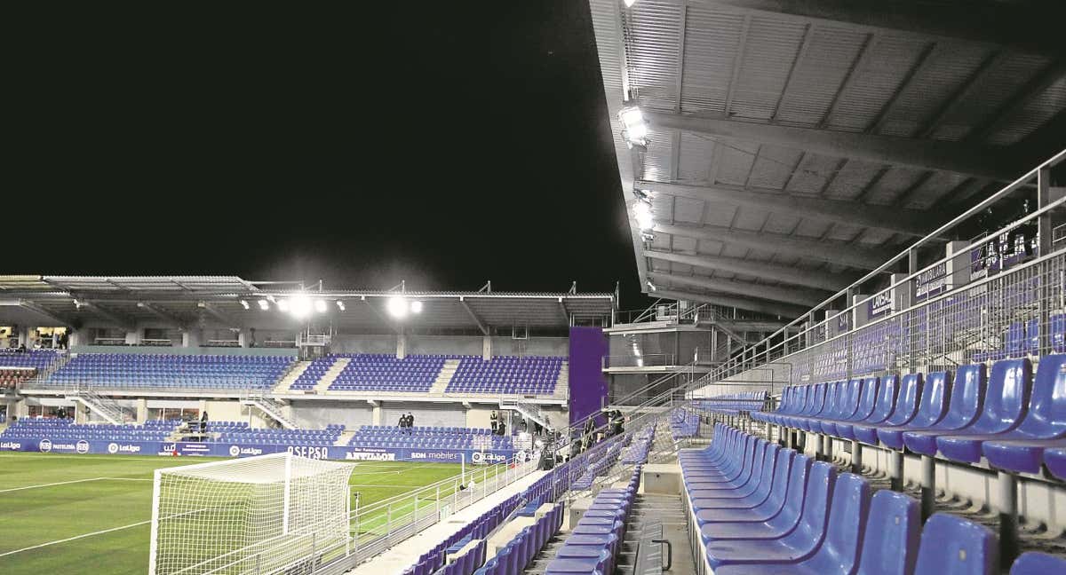 Imagen del estadio El Alcoraz./Reuters