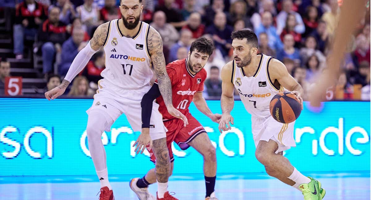 Facundo Campazzo en una acción durante el encuentro frente al Covirán Granada /ACB PHOTO