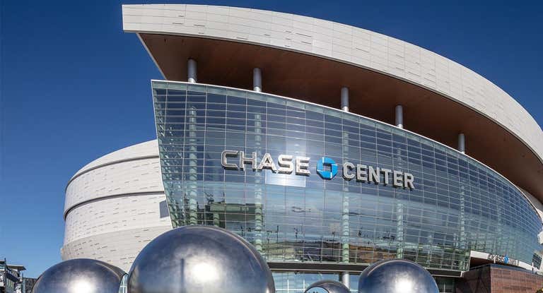 Imagen del exterior del Chase Center, el pabellón que acogerá el All Star de 2025.