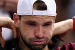 El gesto de campeón de Djokovic ante las lágrimas de Dimitrov: «No me avergüenzo de llorar»