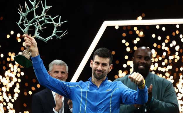 Djokovic, campeón de París  REUTERS