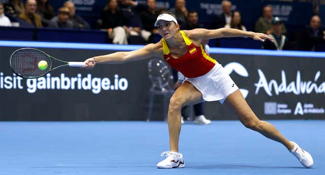 Una España sin Badosa inicia con derrota su andadura en la Billie Jean King Cup de Sevilla