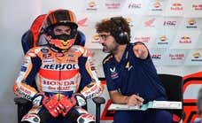 Honda reduce a solo dos las opciones para sustituir a Marc Márquez: Di Giannantonio o Marini