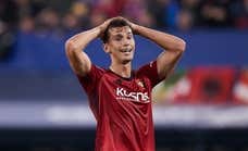 Osasuna se rinde ante el muro de Álvaro Valles