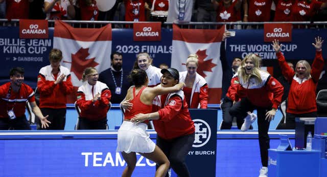 Canadá completa la sorpresa y gana su primera Billie Jean King Cup