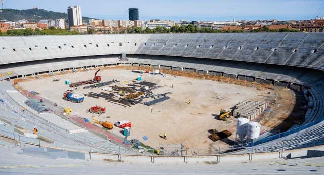 Las obras del Camp Nou van más rápido de lo previsto… con un millón de euros como premio