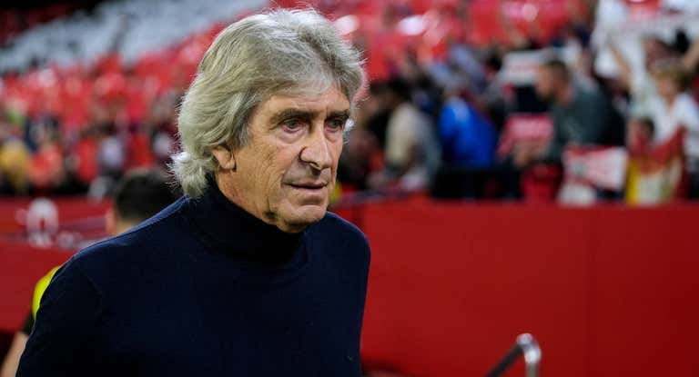 El entrenador del Betis, Manuel Pellegrini.