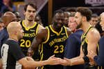 Una pelea, una llave de Draymond Green y una imagen para la vergüenza en la 'Copa NBA'