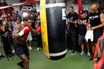 Con qué se rellena un saco de boxeo, el elemento más básico de entrenamiento de los púgiles