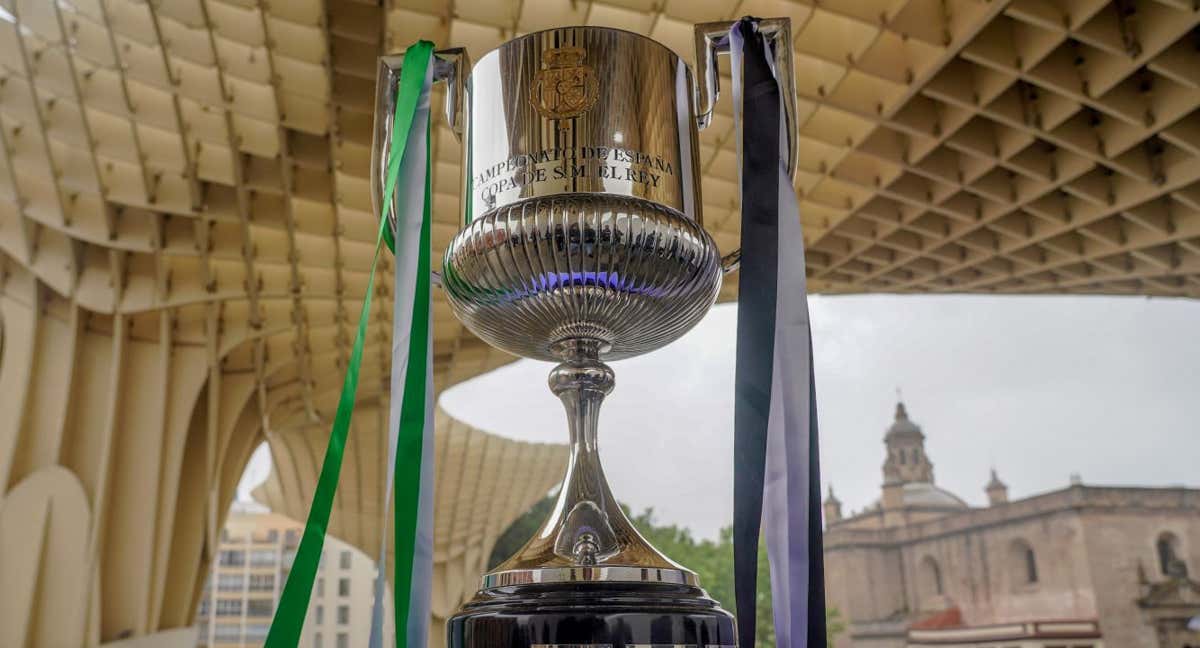 El trofeo de la Copa del Rey./EP