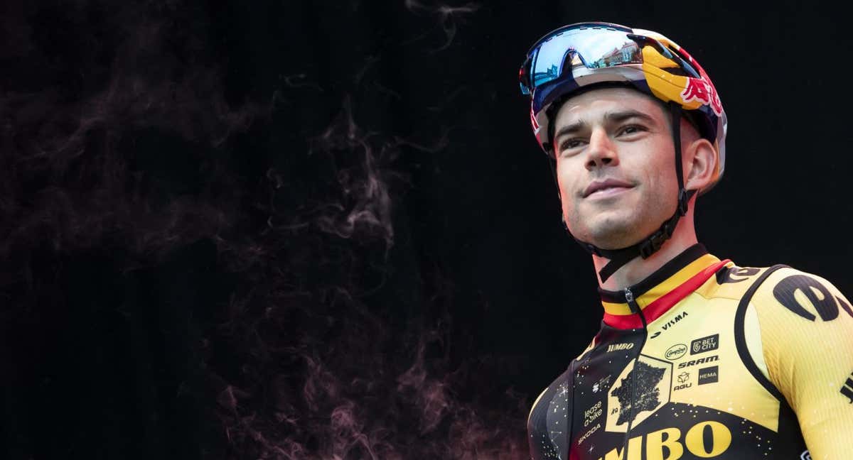 Wout van Aert, en el pasado Tour de Francia./AFP