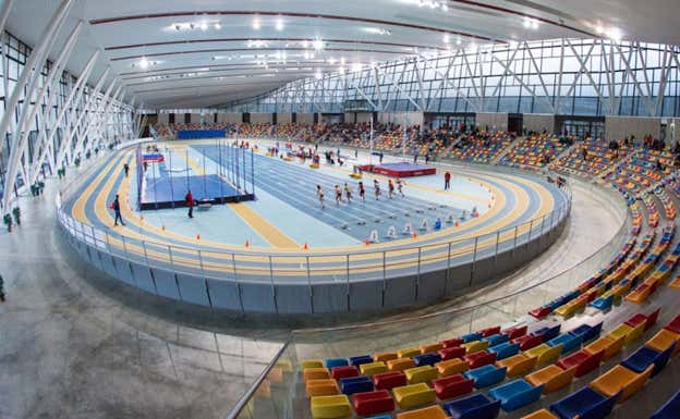 Pista Cubierta de Atletismo de Cataluña en Sabadell.  VISIT VALLES