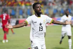 Iñaki Williams transforma los pitos en locura con su primer gol con Ghana en el 95'