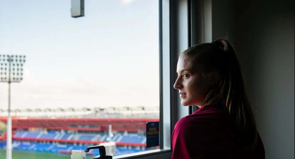 Desde las habitaciones de La Masia se puede ver el Estadi Johan Cruyff./FC BARCELONA