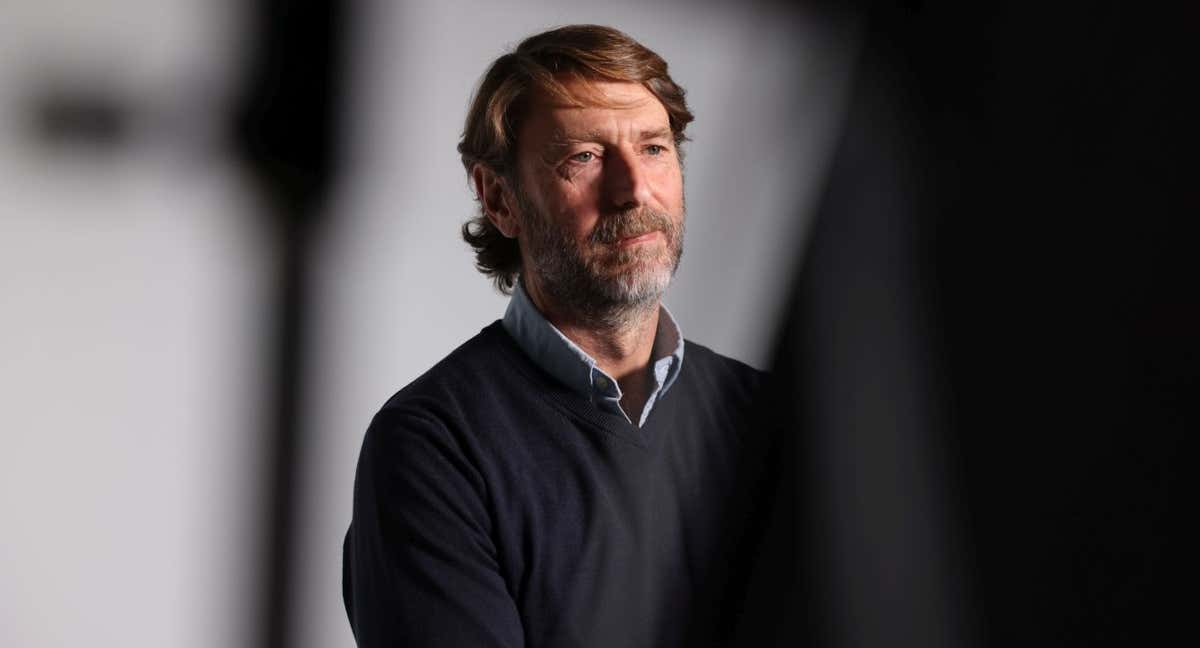 Carlos Suárez, en un momento de la entrevista en la redacción de Relevo en Madrid.