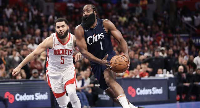 Un 3+1 de James Harden ante uno de sus ex sella el primer triunfo de los nuevos Clippers