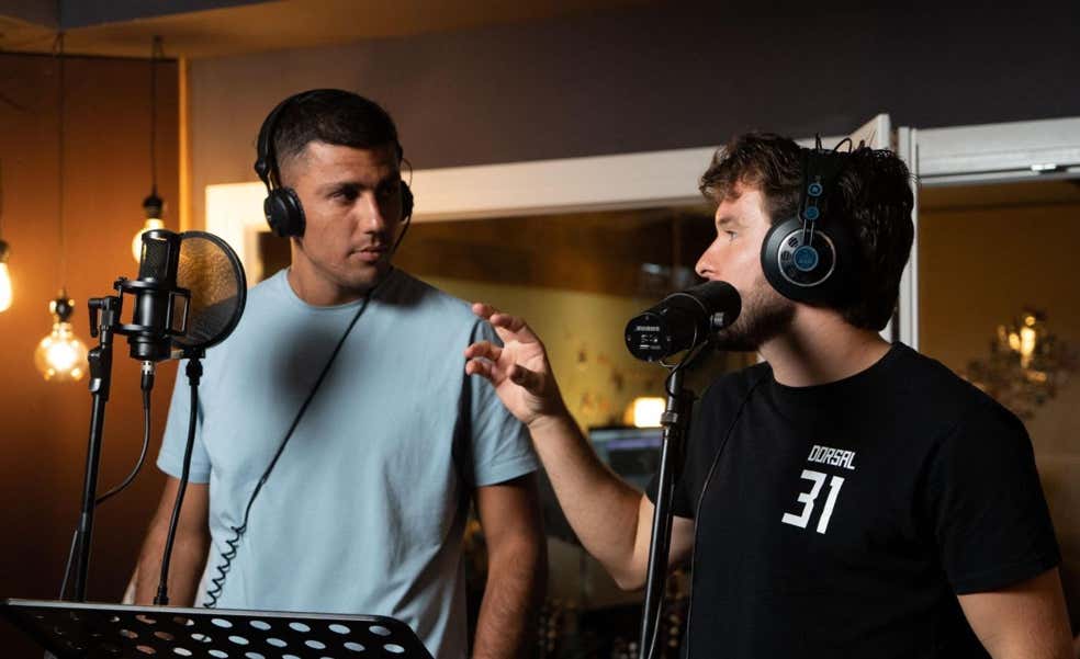 Descubriendo a Rodrigo, el jugador sin redes que canta e imita bien: «De discreto y silencioso nada...«
