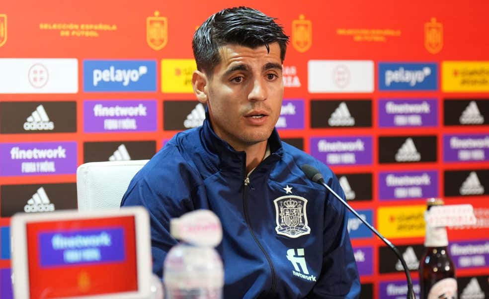 Morata: «Muchas veces he jugado para buscar el '6' y pasar desapercibido por las críticas»