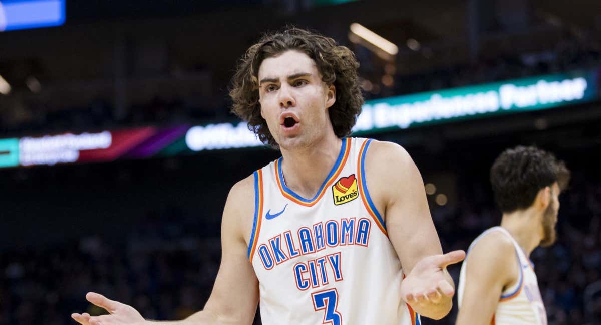 Josh Giddey. /AFP