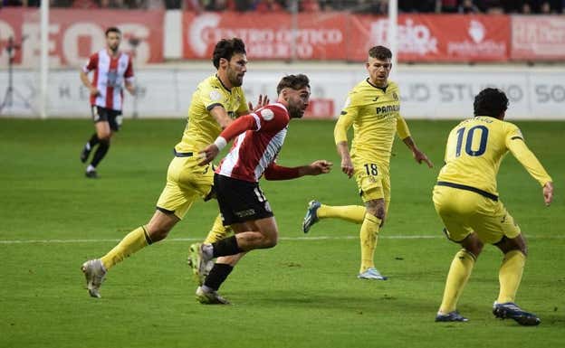 Adrián Mancebo, durante el partido de Copa ante el Villarreal. INSTAGRAM: @adriim10