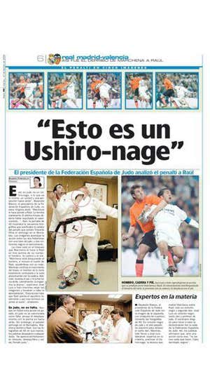 El reportaje del Diario AS sobre el Ushiro-nage.
