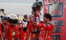 Pecco Bagnaia hace bueno su '1' y entra en el club de los multicampeones de la clase reina
