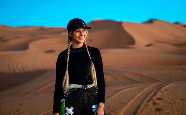 Christine Giampaoli, piloto off road.  Extreme E