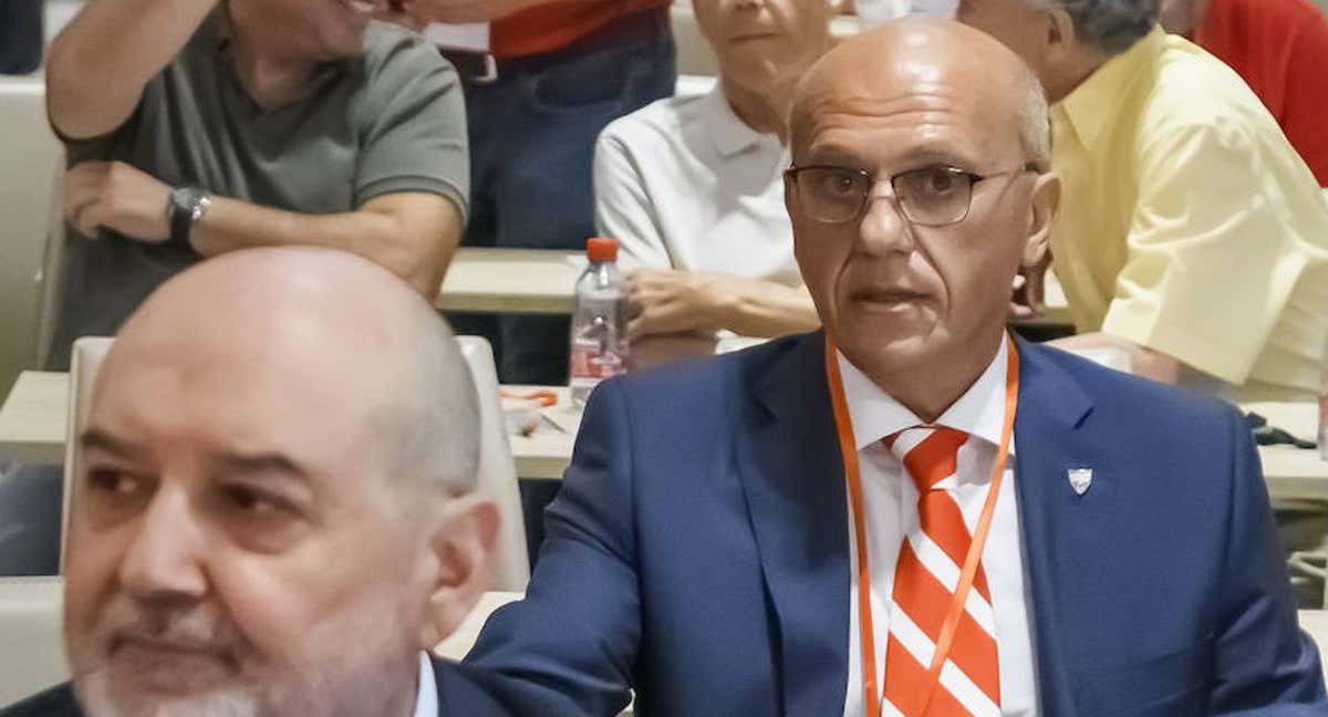José María Del Nido, en la Junta Extraordinaria el pasado mes de julio.